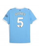 Manchester City John Stones #5 Domácí Dres 2025-26 Krátký Rukáv